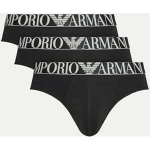 Emporio Armani Slips voor heren, zwart/zwart