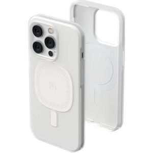 Urban Armor Gear iPhone 14 Pro Hoes Slim Licht Telefoonhoesje Wit Marshmallow 6,1 inch Lucent 2.0 met ingebouwde magneet compatibel met MagSafe opladen