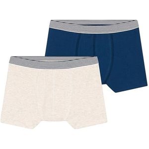 Petit Bateau A0ab1 Boxershorts voor jongens, 2 stuks, Variant 1