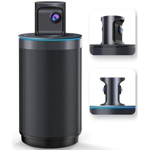 KanDao Meeting 360 All-in-One Conference Video Camera Room Meeting Webcam met Intelligente Remote, Smart 8K capture 1080 HD Video, Auto Audio Figuur/Portret Track.