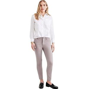 Dockers Week-end Chino Skinny Pantalon Casual Femme, Purple Dove, 26 Extra lungo