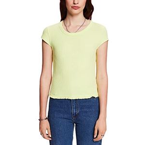 ESPRIT T-Shirt Femme, 760/Jaune citron, XL