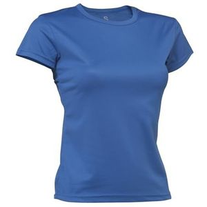 ASIOKA 356/16n meisjes Tech T-shirt korte mouwen, Royal Blauw