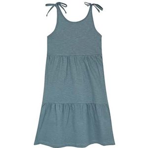 Gocco Vestido Punto jurk voor meisjes, groen, regular groen, 12 jaar, Groen