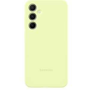 Samsung Kleurrijke zachte siliconen hoes voor Galaxy A55 5G, limoen