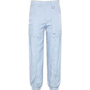 DreiMaster Vintage Pantalon en tissu pour femme 37120589, bleu clair, S, bleu clair, S
