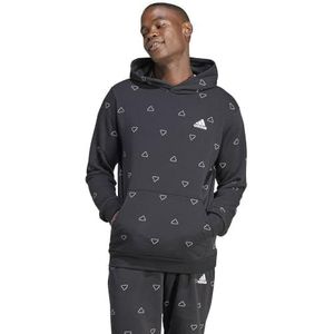 adidas Seasonal Essentials monogram grafische hoodie trainingspak voor heren