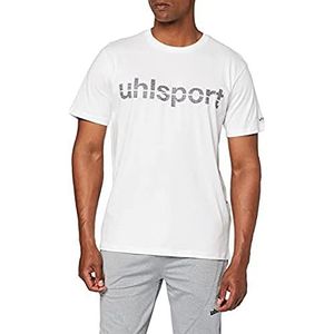 uhlsport Essential Promo T-shirt voor heren, Wit.