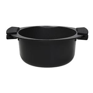 Tognana Avantspace, casserole 2 poignées 20 cm, aluminium, noir