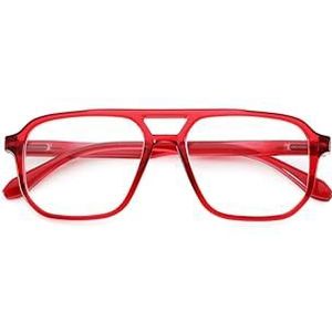 Prontoleggo Lunettes de lecture Prince Rouge +1,50, rouge, 1.5 Diottria