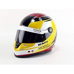 Mini Helmet 9087000233 miniatuurcollectie, wit/goud/rood