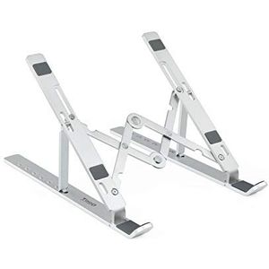 Monkey Ladder Lifthouder voor laptops, tablets en boeken, zilverkleurig