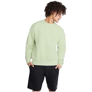 Champion Powerblend Sweatshirt met capuchon voor heren, Mint to Be Green Linker borst C