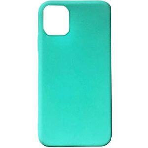 Weiches Silikon für iPhone 12 Case, [Military Grade Drop Protection] [Anti-Scratch Microfiber Lining] Antichoc Protective Phone Case Slim Thin Cover 6,1 pouces, Azul ciel