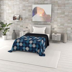 Italian Bed Linen Fantasy Zomerdeken, bedrukt, vulling van polyester, Ipnotic, 170 x 270 cm