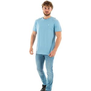 Calvin Klein Jeans Hauts en Tricot à Manches Courtes Homme, Bleu (Dusk Blue), M