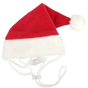 Puppia Kerstmanmuts, maat XL, rood