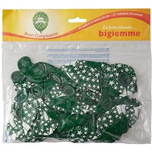 Belbal Latex ballon 12-30 cm Bon Birthday Leaf 011-professional, groen, 5beb2504024