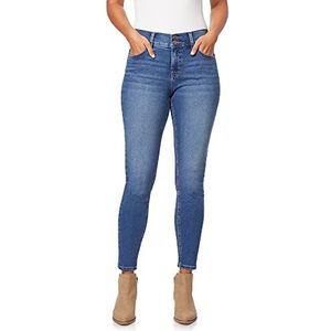 Angels Forever Young Curvy Skinny damesjeans, Pacific Pure, 46, Pacific Pure