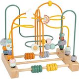 Small Foot Safari Circuit met 3 metalen ballen, motoriek speelgoed van hout, vanaf 12 maanden, ref. 11956 speelgoed, meerkleurig, klein