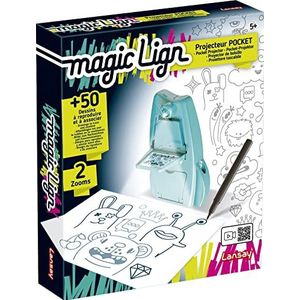 Magic Lign - Pocket projector - Tekeningen en kleuren - Vanaf 5 jaar - Lansay