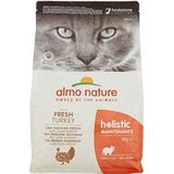 Almo Nature Holistic Kattenvoer, Kalpen/Rijst, 1 x 2 kg