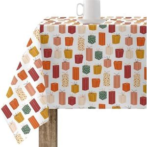 BELUM | Tafelkleed Kerstmis | vlekbescherming tafelkleed vierkant hars | tafelkleed van hars (stof gelamineerd) | tafelkleed | huishoudtafel (140 x 140 cm)