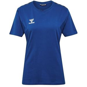 hummel Hmlauthentic Co T-shirt voor dames, S/S, T-shirt voor dames