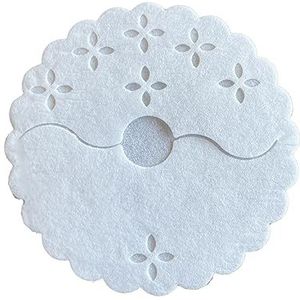 Regency Wraps RW301 absorberende wegwerp stoffen hoes voor steelglazen, wit