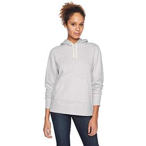 Amazon Essentials Dames fleece hoodie (verkrijgbaar in grote maten) lichtgrijs gemêleerd, XS