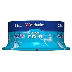 Verbatim CD-R 80MIN Datalife 25 stuks