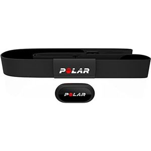 Polar Sensore H10 Equine via Galoppo Hartslagsensor voor gemengde teams, zwart, Eén maat