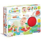 Clementoni Soft Clemmy - Sensory Path - Speelkleed - Baby Speelmat - Met Stapelblokken - 6-36 maanden