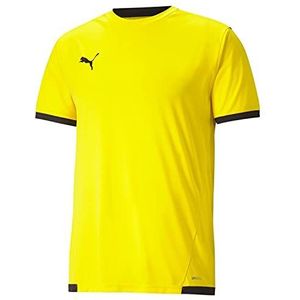 PUMA Teamliga Jersey Jr Shirt Unisex kinderen, Geel Goud/Zwart