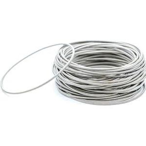 MAJALE Armbanden met gitaarsnaren voor dames, minimalistische zilveren stijve armband van roestvrij staal, jaren 80, Afrikaans, 5, Roestvrij staal