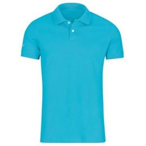 Trigema Heren poloshirt Elast. Piqué heren, blauw (Azur 051)