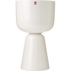 Iittala Bloempot, keramiek, wit, 260 x 155 mm