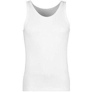 HUBER heren onderhemden in dubbele verpakking, wit (0500)