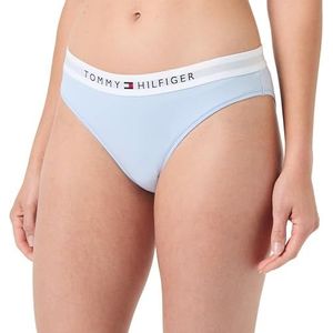 Tommy Hilfiger Bikini (buitenmaat) Bikinibroekje voor dames, Breezy Blue