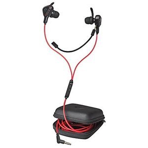 Trust Gaming GXT 408 Cobra gaming in-ear hoofdtelefoon, in-ear gaming-headset met microfoon, 1,4 m kabel voor pc, hoofdtelefoon voor mobiele telefoon, Nintendo Switch, PC, PS4 en Xbox One 1.2, zwart