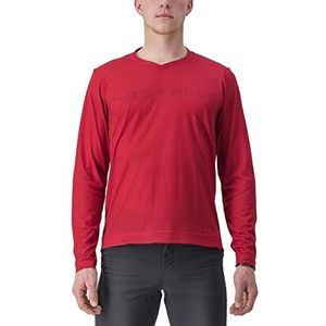 Castelli 4523019-611 Trail Tech LS Tee 2 heren lang jersey zwart XXL