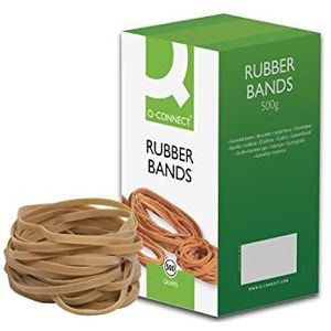 Q-Connect - Elastische rubberen armbanden - nummer 69, 150,0 x 6,0 mm, 500 g