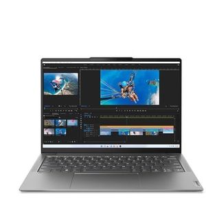 Lenovo Yoga Slim 6 14APU8 Laptop 14 inch WUXGA 60Hz (AMD Ryzen 7 7840U, 16 GB RAM, 1 TB SSD, AMD Radeon 780M Graphics, Windows 11 Home) Frans AZERTY-toetsenbord - donkergrijs