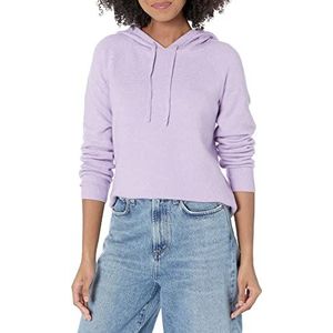 Amazon Essentials Chandail à capuche doux au toucher pour femme, lilas pastel, taille XS