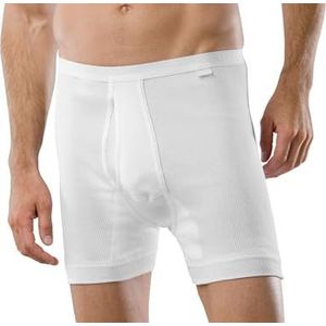 Schiesser Heren Shorts Ondergoed, Wit (100)