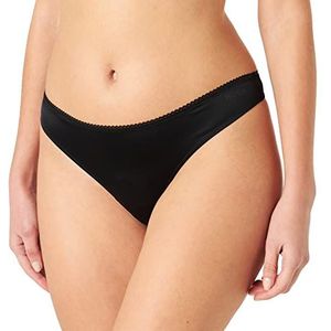 HUGO thong knippert dames touw, ZWART1