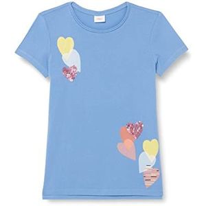 s.Oliver T-shirt à manches courtes fille, bleu, 92-98