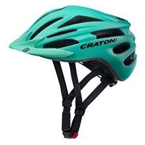 Cratoni Uniseks - volwassenen Pacer Helmen turquoise mat M