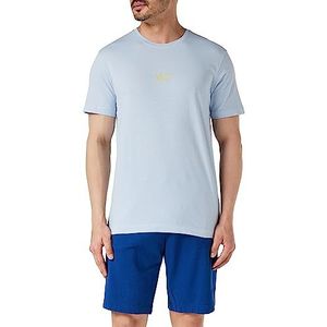 United Colors of Benetton T-Shirt Homme, Celeste 3L3, M