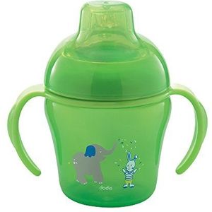 Dodie - Drinkbeker + 6 maanden, 200 ml, groen